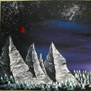 Blurry By Daybreak Print